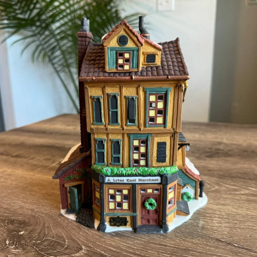 Dept 56 “J. Lytes Coal Merchant” Dickens Village Collection.